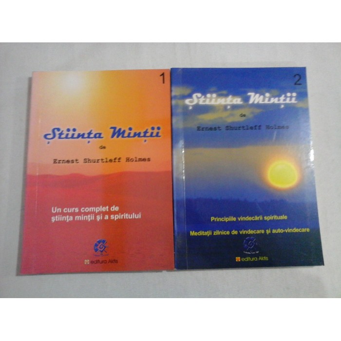 STIINTA MINTII - ERNEST SHURTLEFF HOLMES - (2 VOL)
